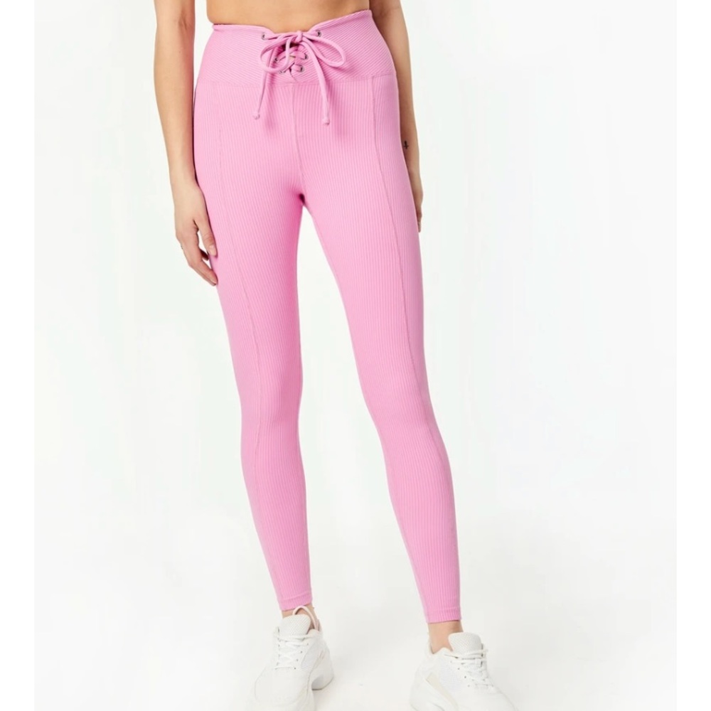Year of ours ribbed laced leggings